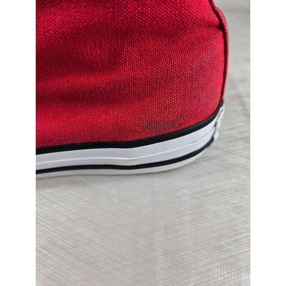 Converse Chuck Taylor All Star High Top Red Canvas Sneakers  Mens 4 Womens 6